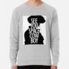 ssrcolightweight sweatshirtmensheather greyfrontsquare productx1000 bgf8f8f8 3 - Cowboy Bebop Merch