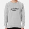 ssrcolightweight sweatshirtmensheather greyfrontsquare productx1000 bgf8f8f8 43 - Cowboy Bebop Merch