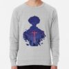 ssrcolightweight sweatshirtmensheather greyfrontsquare productx1000 bgf8f8f8 45 - Cowboy Bebop Merch