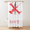 urshower curtain closedsquare1000x1000.1 21 - Cowboy Bebop Merch