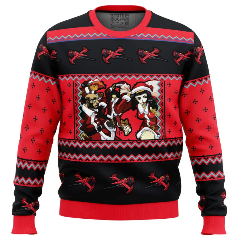 Cowboy Bebop Holiday Ugly Christ - Cowboy Bebop Merch
